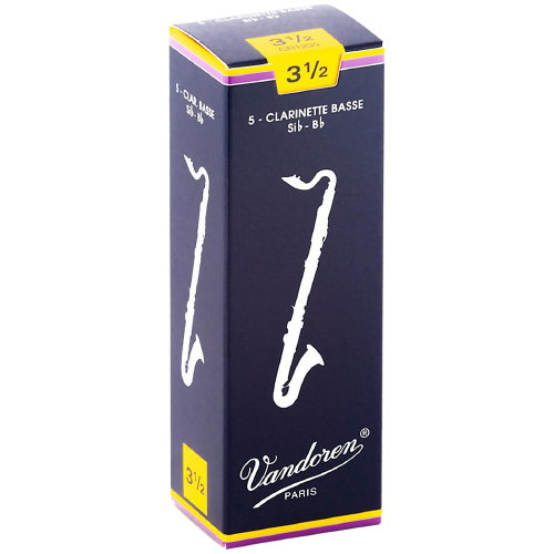 Vandoren Traditional, Bass Clarinet 5-Pack