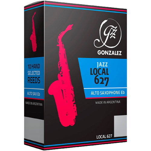 Gonzalez Jazz Local 627 Reeds, Alto Sax 10-Pack
