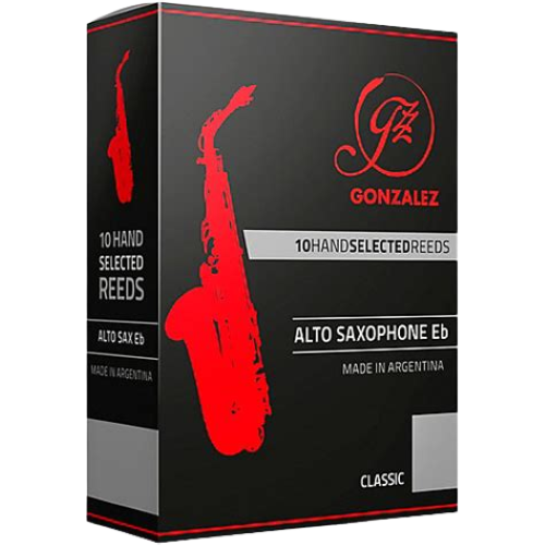 Gonzalez Classic Reeds, Alto Sax 10-Pack