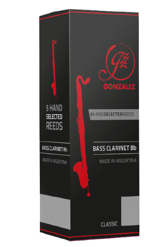 Gonzalez Classic Reeds, Bass Clarinet, 5-Pack