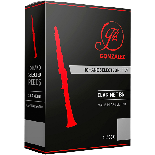 Gonzalez Classic Reeds, Bb Clarinet, 10-Pack