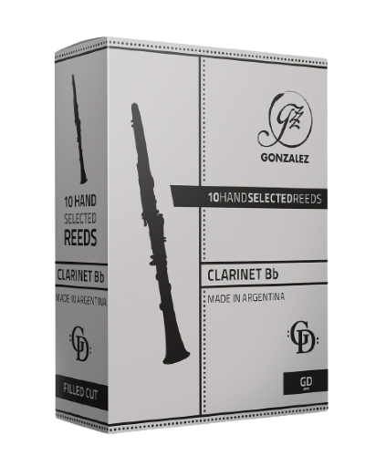 Gonzalez GD Reeds, Bb Clarinet, 10-Pack