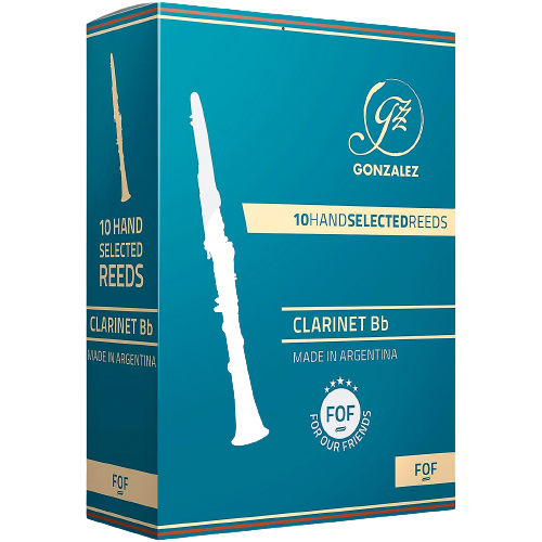 Gonzalez F.O.F. Reeds, Bb Clarinet, 10-Pack – The Reed Shop