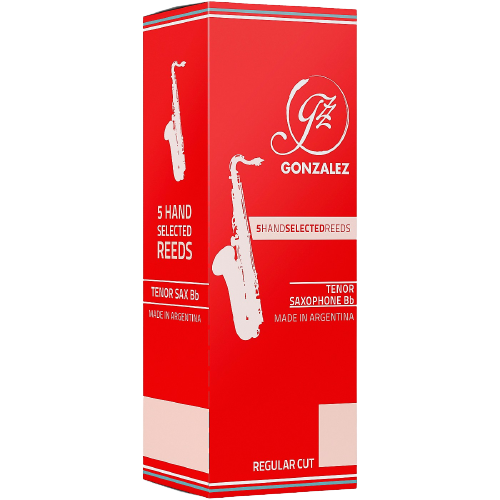 Gonzalez Regular Cut Reeds, Tenor Sax, 5-pack