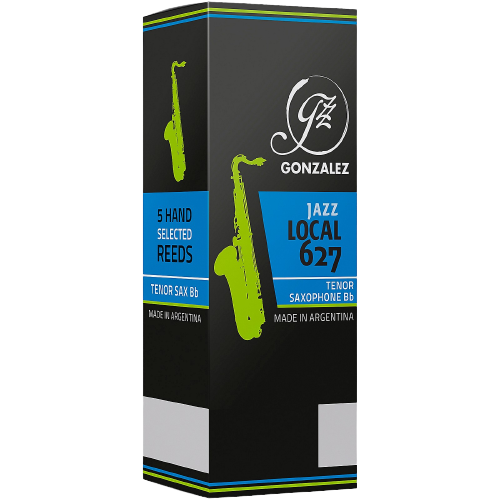 Gonzalez Jazz Local 627 Reeds, Tenor Sax, 5-pack